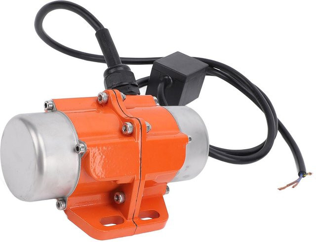 Elektrischer Betonrüttelmotor Aimo aus Aluminiumlegierung in Orange, 3000 U/min, geräuscharm und IP65 geschützt für Rütteltische - Bild 1