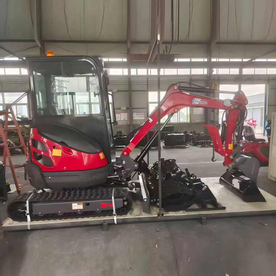 DCNB Mini-Bagger mit Kubota-Motor, multifunktionaler 1,8-Tonnen-Kompaktbagger für Garten und Landwirtschaft - Bild 2