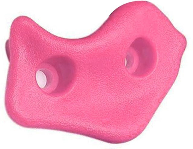 KaiSai Klettergriffe, 10-teiliges Set, ergonomisch, rosafarben - Bild 1
