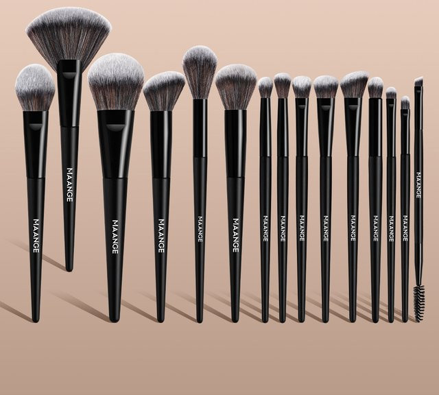 MAANGE Make-up-Pinsel-Set, 15 Stück, Unisex - Bild 1