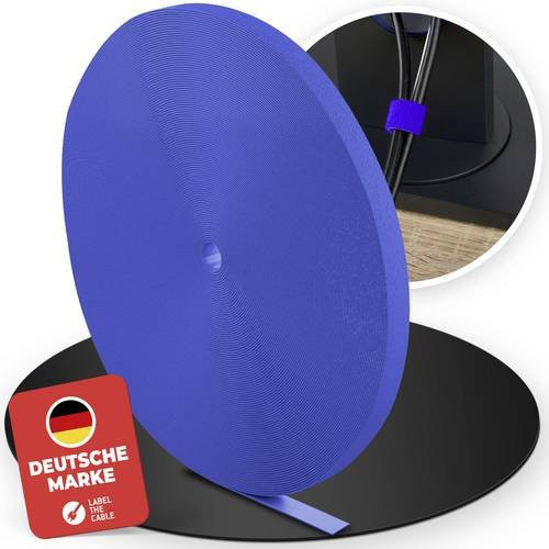 Label the Cable LTC ROLL STRAP PRO 1250 Kabelbinder in Blau, 25m - Bild 1