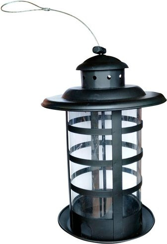 HABAU Futtersilo aus Metall in Schwarz - Bild 1