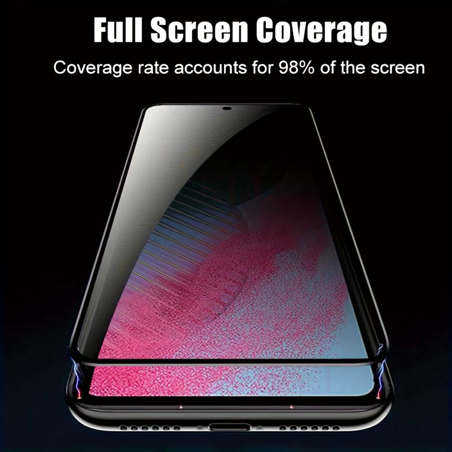 NNBILI 4er-Set Anti-Spy Sichtschutz-Displayschutzfolie matt für iPhone 11 bis iPhone 18 Pro Max Serie - Bild 4