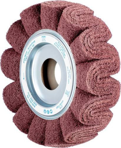 PFERD POLINOX Vlies-Schleifrad PNG für Feinschliff und Finish, Durchmesser: 200 mm, Breite: 50 mm, Bohrung-Ø: 44 mm, Körnung: A180 - Bild 1