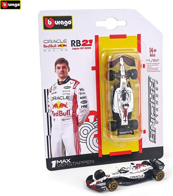 Bburago Red Bull Racing RB21 F1 2025, Modellauto, 1:64, ab 14 Jahren - Bild 1