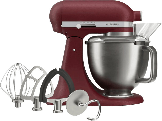 KitchenAid Küchenmaschine 5KSM50PKVESO in Pink und Rot aus Edelstahl - Bild 1