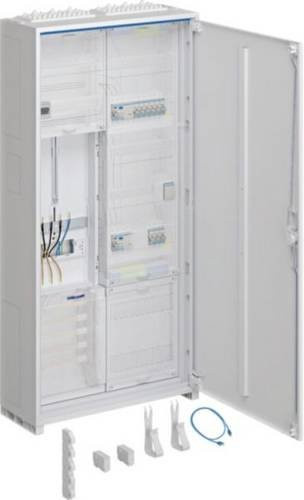 Hager ZB323T15DT Verteilerkasten Komplettschrank in Weiß, Breite: 55,0 cm, Höhe: 20,5 cm - Bild 1