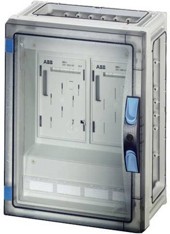 Hensel FP 2213 Verteilergehäuse aus Kunststoff in Grau und Transparent, Wandmontage, B/T/H: 27,0 x 36,0 x 18,6 cm - Bild 1
