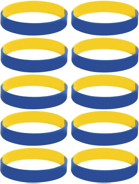 TOMTOP JMS Gummiarmbänder, Bunt, Unisex - Bild 1