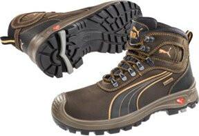 Puma Safety Sierra Nevada Mid S3 Sicherheitsstiefel aus Leder in Braun, Größe 43 - Bild 1