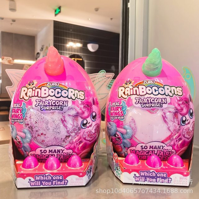 Zuru Rainbocorns Fairycorn Überraschungsei, mit tragbaren echten Feenflügeln - Bild 1