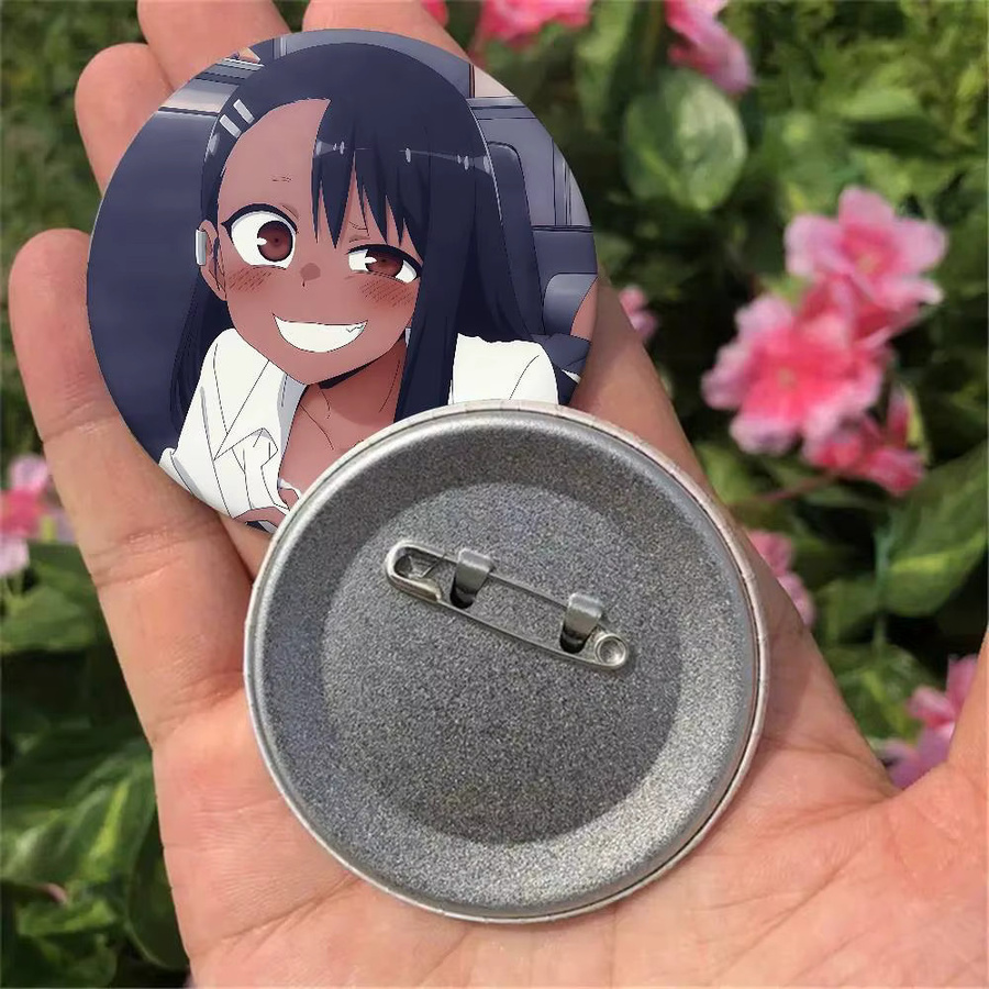 bilibili H-Hayase Nagatoro Abzeichen, runde Brosche, Zubehör - Bild 3