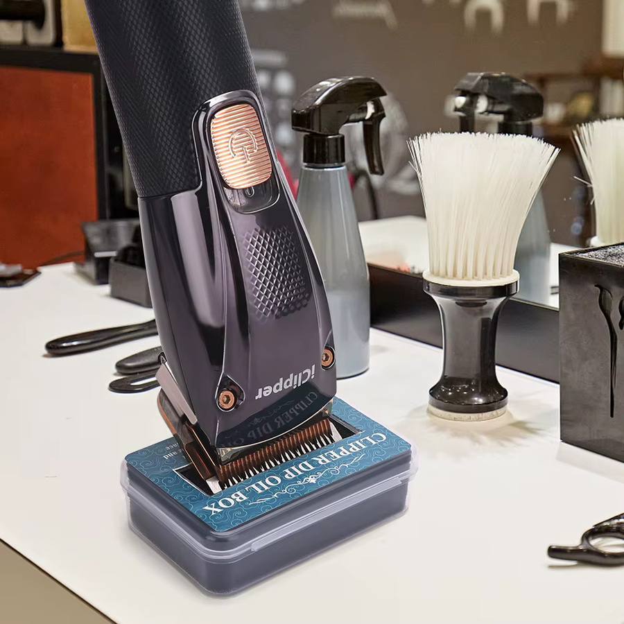Transparente Öl-Aufbewahrungsbox für elektrische Haarschneider und Barbershop-Werkzeuge - Bild 3