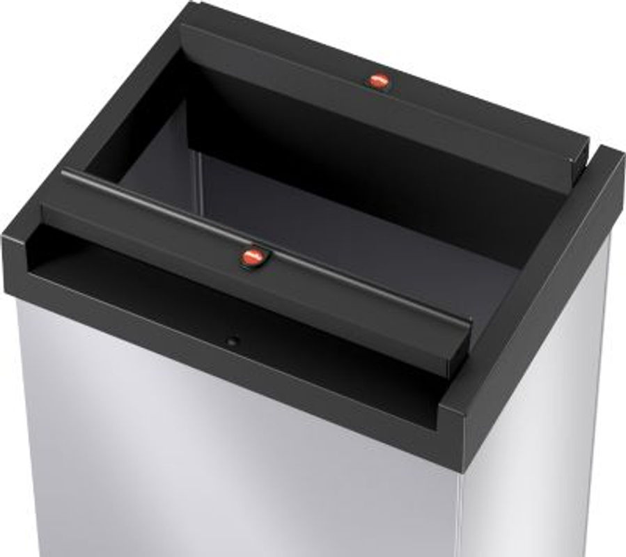 Hailo Mülleimer Big-Box Swing XL, 52 l, Silber - Bild 4