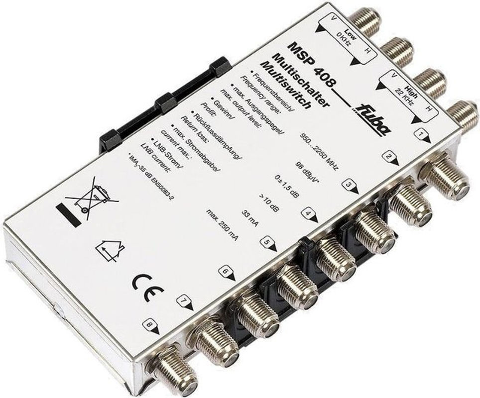 Fuba MSP 408 Multischalter in Silber - Bild 2