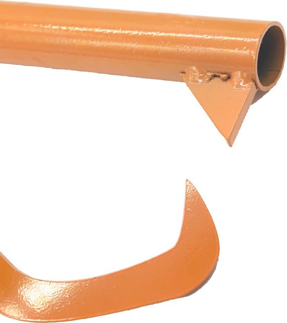 Alloet Stahl Holzroller Heavy Duty Log Peavy für den Transport von Baumstämmen in Orange - Bild 1