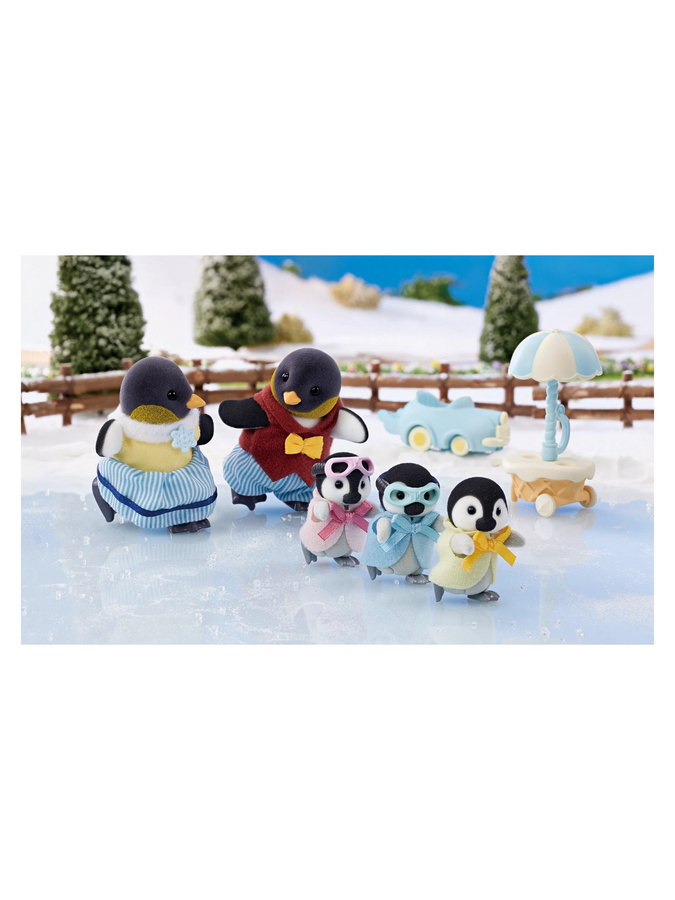 Sylvanian Families Familie Pinguin, Sammelfigur, ab 3 Jahren - Bild 2