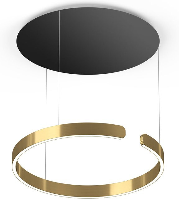 Occhio Mito sospeso 60 up LED-Pendelleuchte in Bronze und Schwarz matt mit einstellbarer Aufhängung bis max. 350 cm für deine Raumbeleuchtung - Bild 1