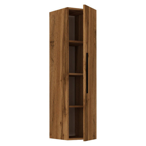 VCM Wandregal Arila in Beige und Oak, B/H/T: 30 x 115 x 30 cm - Bild 3