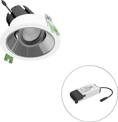 EVN LED-Deckenstrahler F05R11SM1327L24P in Weiß, rund und verstellbar - Bild 1