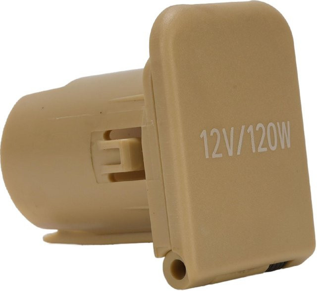 Neoglint Steckdosenkappe für Mittelkonsole und Zigarettenanzünder, Farbe: beige - Bild 1
