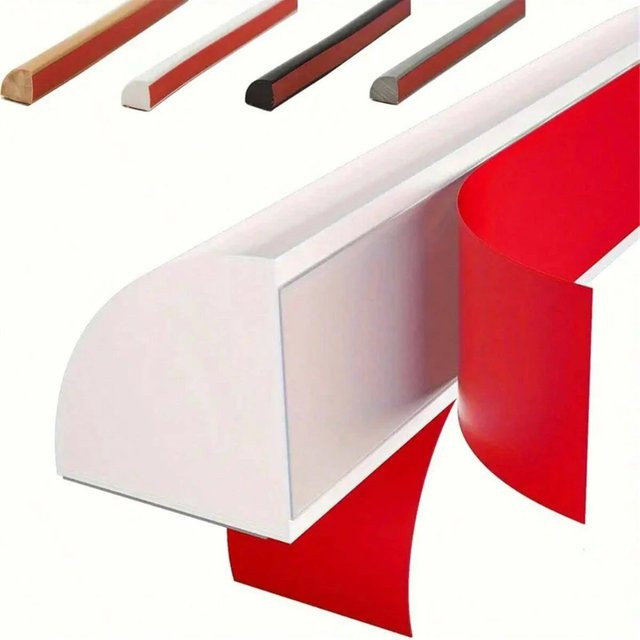Selbstklebender wasserdichter Zierstreifen als Dichtungsstreifen für Wandkanten, Ecken, Arbeitsplatten und Fliesenkanten, Länge: 200 cm - Bild 1