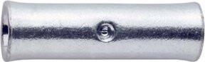 Klauke Stoßverbinder 724 F für feindrähtige Leiter aus Edelstahl in Silber - Bild 1