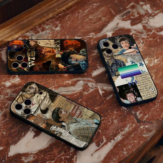 N-Noah Schnapp Handyhülle für iPhone in verschiedenen Modellen, Matte weiche Silikon-Schutzhülle, Multicolour - Bild 1
