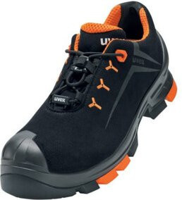 uvex Sicherheitshalbschuhe uvex 2 S3 SRC aus Mikrovelours in Schwarz, Größe 40, Weite 10 - Bild 1