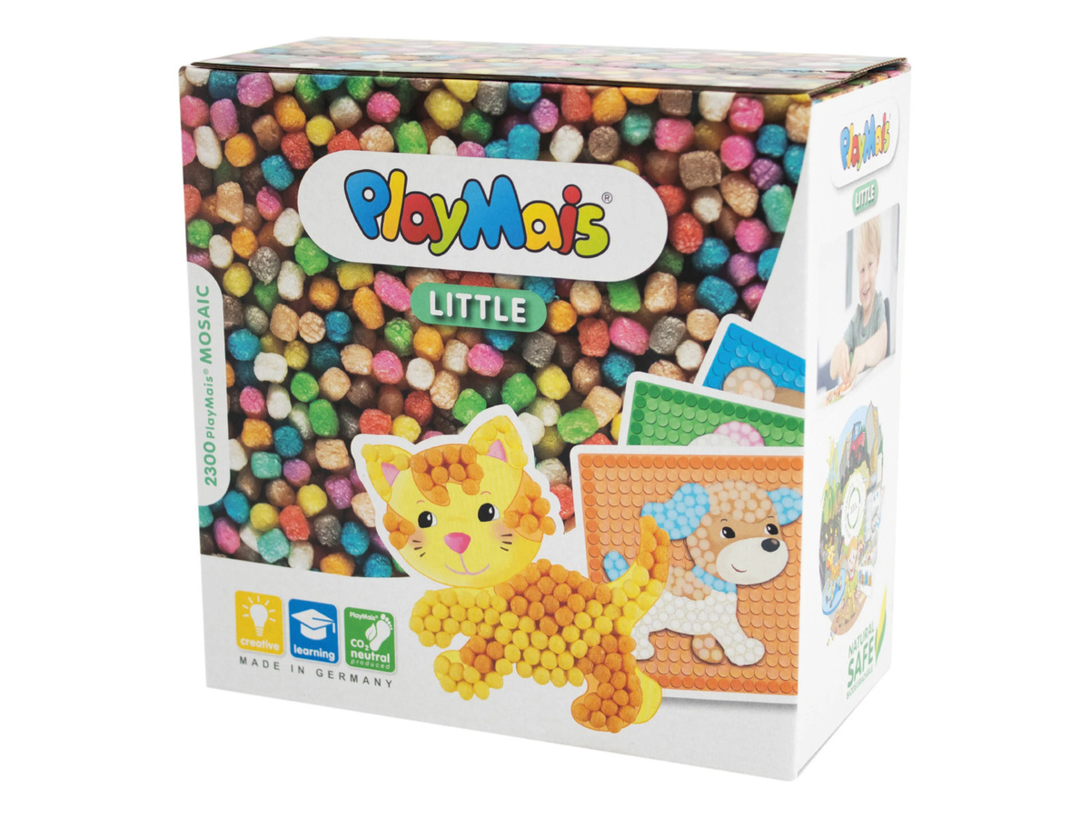 Playmais Little Mosaic Little Friends, mit farbenfrohen Motiven, ab 3 Jahre - Bild 2