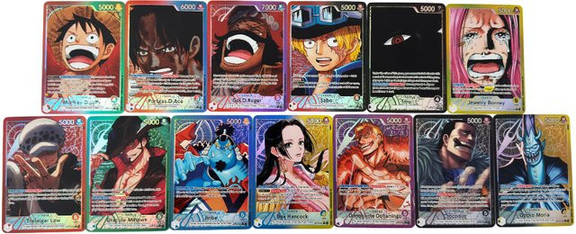 Bandai One Piece Sammelkarten, englisch, Piraten - Bild 1