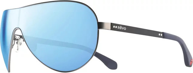 Revo Gimme Shelter Sonnenbrille, rimless, blue, unisex - Bild 1
