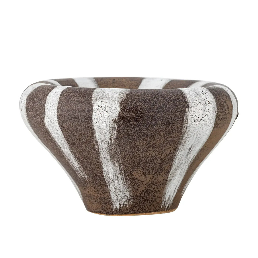 Bloomingville Keramikschale Ladris in Braun, Durchmesser: 23 cm - Bild 1