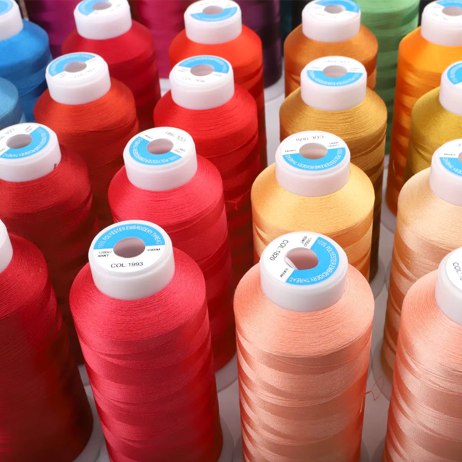 Madeira Polyester-Stickgarn 120D/2 für Haushalts- und Industriemaschinen, 4000 Meter Länge - Bild 2