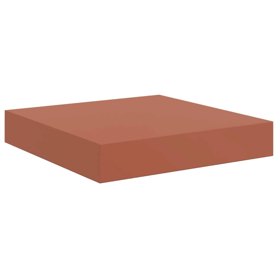 vidaXL Wandregal modern aus Holzwerkstoff in Rot, B/H/T: 23 x 23,5 x 4 cm - Bild 2