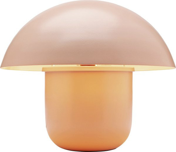 Kare Design Tischleuchte MUSHROOM in Rosa aus Stahl, Höhe: 30,0 cm, Breite: 27,0 cm - Bild 1