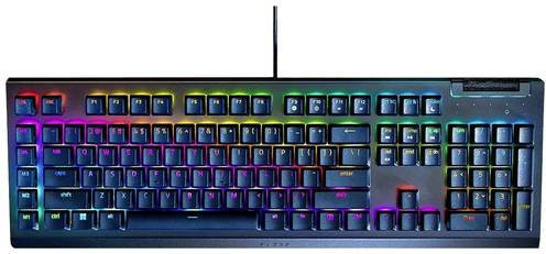 Razer BlackWidow V4 X Gaming-Tastatur mit Green Switches, QWERTZ Deutsch, Schwarz - Bild 2