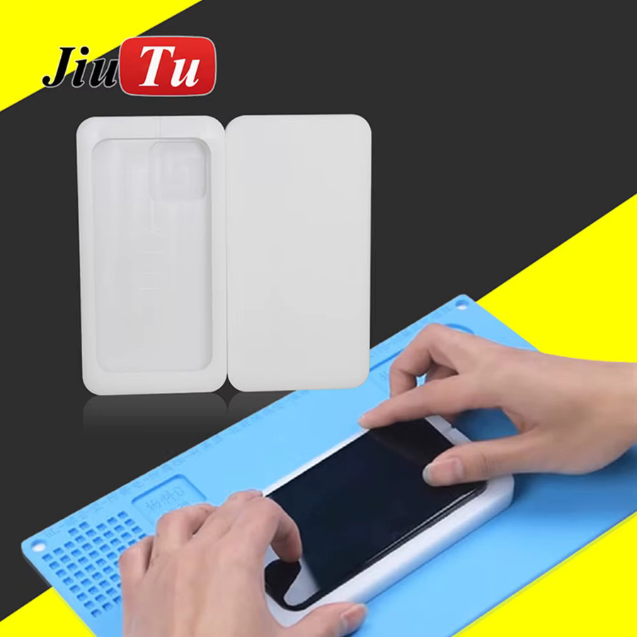 Jiutu Polierform für iPhone 15 Pro, 14 Pro, 13 Mini und 13 Pro Max in Weiß - Bild 4