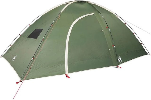 vidaXL Campingzelt für 8 Personen in Grün, wasserdicht aus Polyester - Bild 1