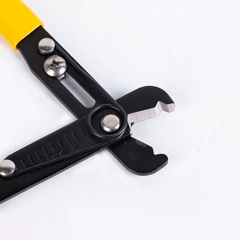 Schmuckketten-Klemmzange aus Metall als DIY-Nietwerkzeug, Kettenschneider und Öffner mit verstellbarer zahnloser Greiffläche für deine Schmuckherstellung - Bild 4