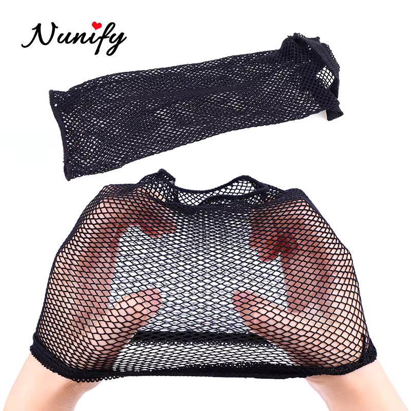 Nunify Perückenkappen, Schwarz, Beige, Unisex - Bild 4