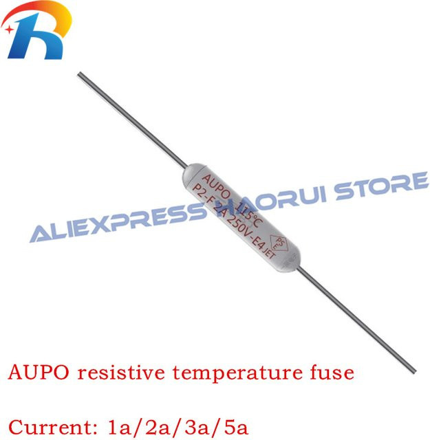 100 Stück Aupo Widerstands-Temperatursicherungen für 250VAC - Bild 1