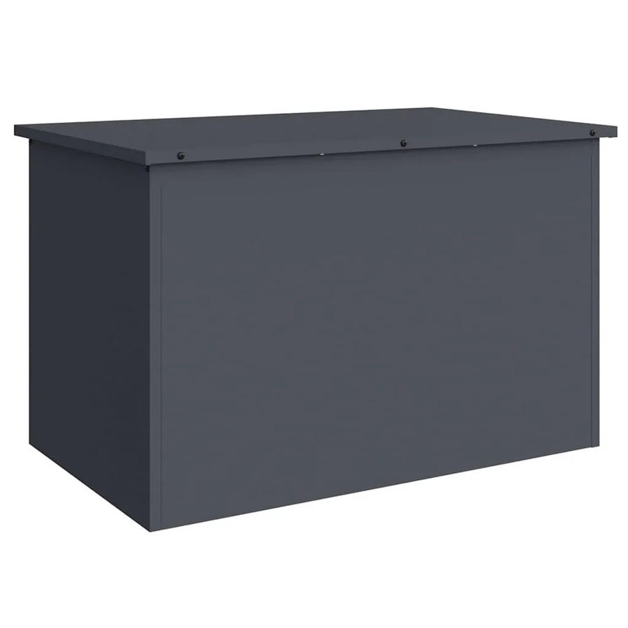 vidaXL Außenlagerbox aus Stahl in Anthrazit B/T/H: 80 x 50,5 x 50 cm - Bild 2