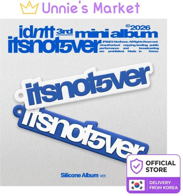 idntt [esistnichtvorbei] Silikon-Album CD in Weiß - Bild 1