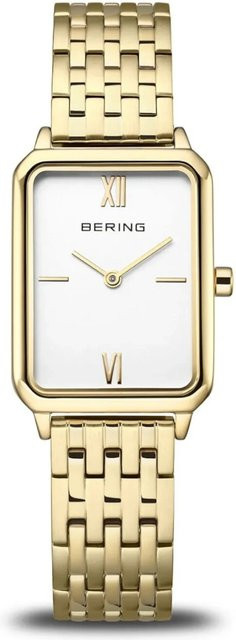 Bering Damenuhr Classic, Quarz, Edelstahl, Gold, 23 mm - Bild 1