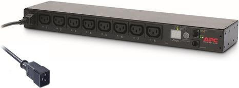 APC Rack PDU AP7921B Switched Steckdosenleiste Schwarz, 1HE, 8x IEC 320 C13, 1x IEC 320 C20, B/H/T: 445 x 44 x 108 mm - Bild 2