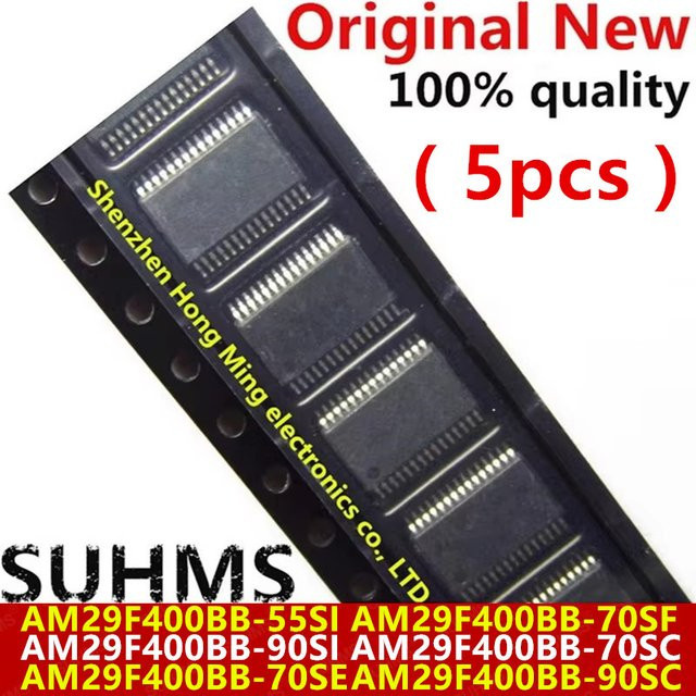 5 Stück AM29F400BB-Serie SOP-44 Mikrocontroller in Schwarz - Bild 1