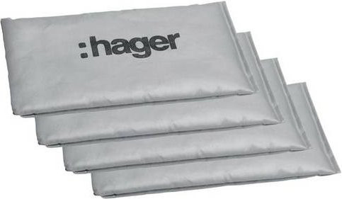 Hager BSK0018 Brandschutz-Kissen, 4er-Set, grau - Bild 1