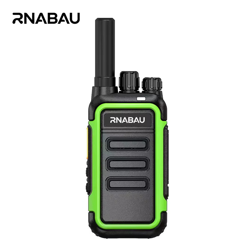 RNABAU F1 2-teiliges Walkie-Talkie-Set UHF-Transceiver in Grün - Bild 3