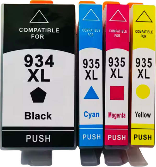 einkshop Kompatible Tintenpatronen für HP 934XL und 935XL, Multicolor, passend für HP Officejet Pro 6230 6830 6835 6812 6815 6820 - Bild 1